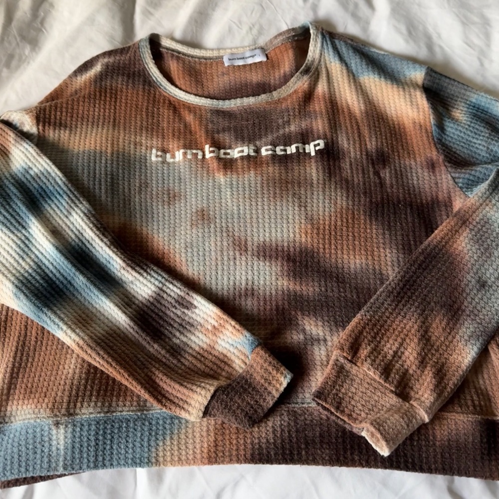 Burn Bootcamp Tie-Dye Long Sleeve Shirt